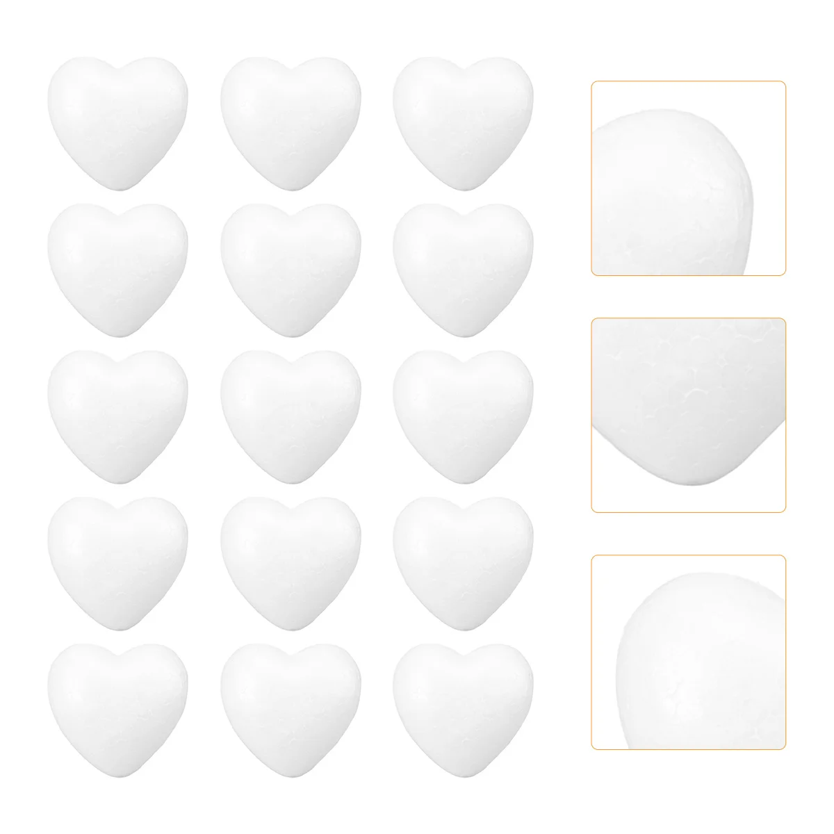 

Foam Heart Styrofoam Polystyrene Diy Craft Shape White Shaped Wedding Day Valentine Christmas Modeling Hearts Floral Modelling