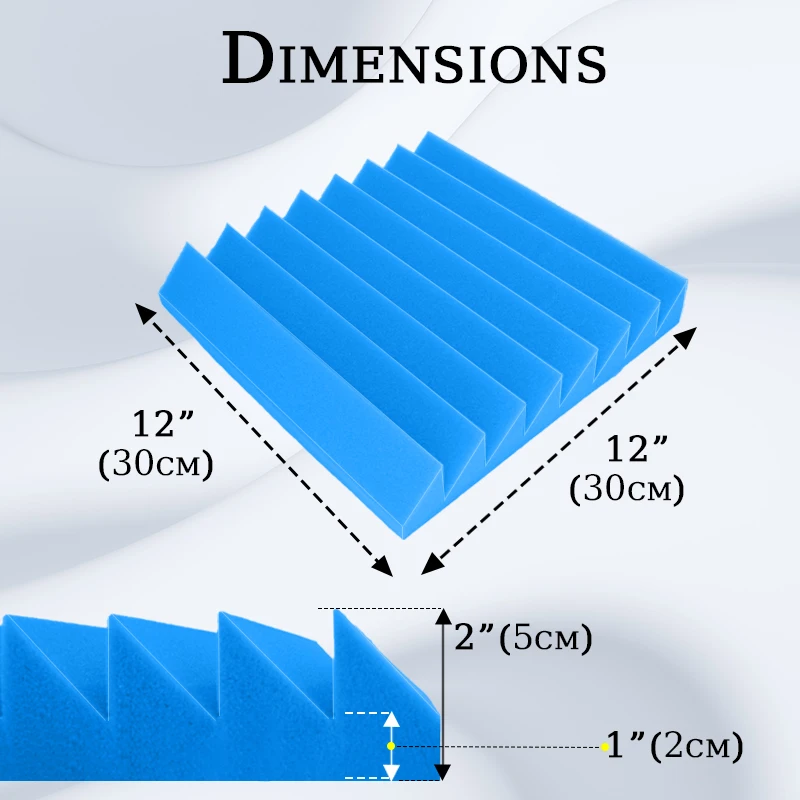 Настенные панели TOUO 6-24 шт. для KTV комнатная акустическая подкладка из пены