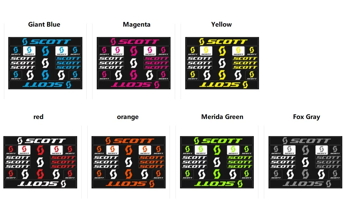 Наклейки на раму велосипеда Скотт наклейки велосипед графический клей набор для
