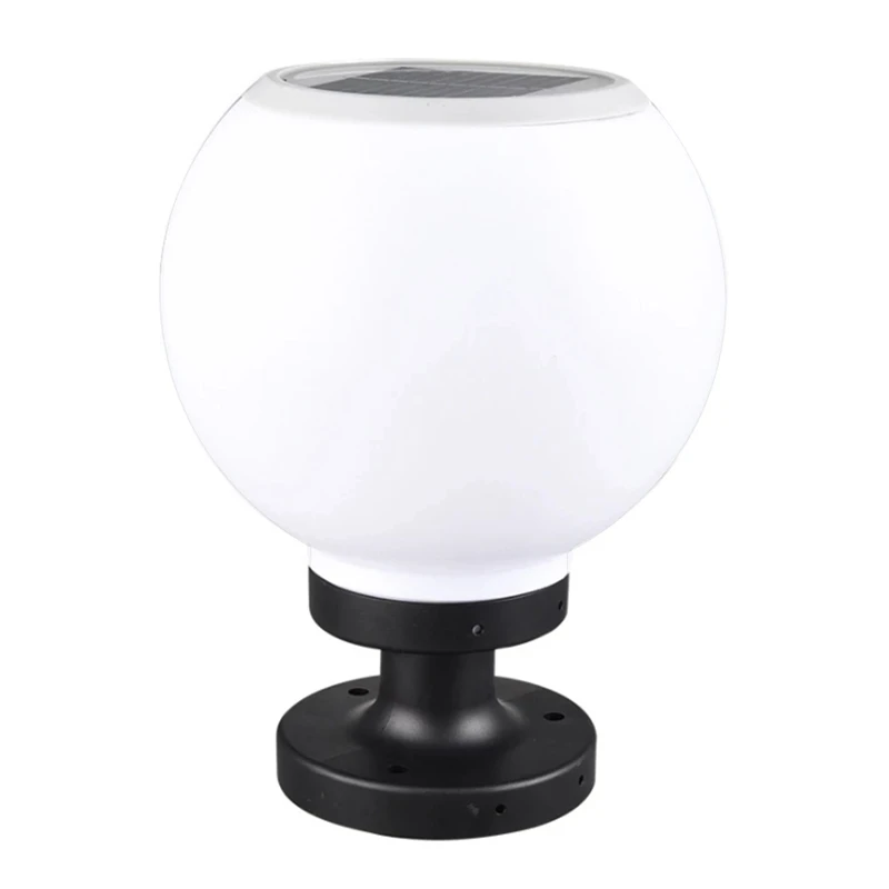 

Solar Light Outdoors LED Solar Power Garden Light Square Post Lights Column Light For Outdoor Garden Porch Wall Lamps