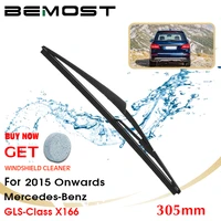 bemost car rear windshield wiper arm blade brushes for mercedes benz gls class x166 2015 onwards 305mm windscreen auto styling