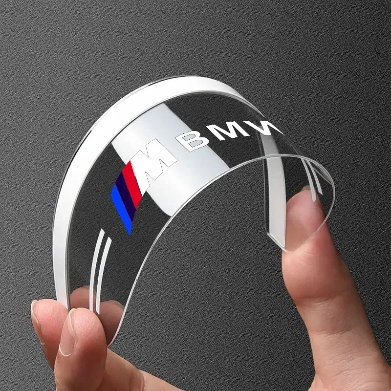2 шт. ПВХ автомобильные прозрачные наклейки для бровей от дождя BMW M Performance 1 3 5 7