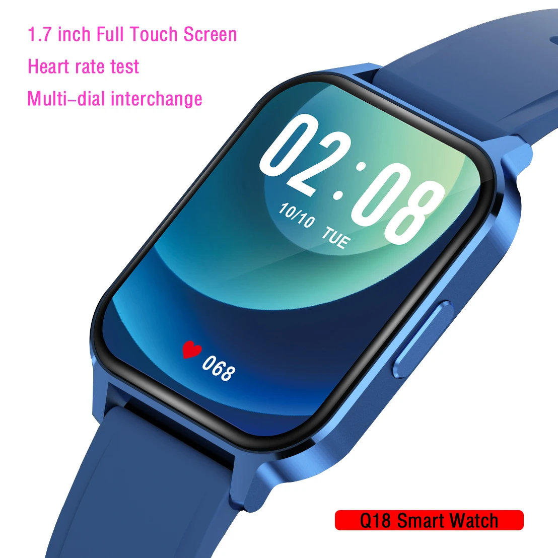

2021 Smart Watch 1.7 Inch Smartwatch Men Full Touch Multi-Sport Mode With Smart Watch Women Heart Rate Monitor For iOS Android