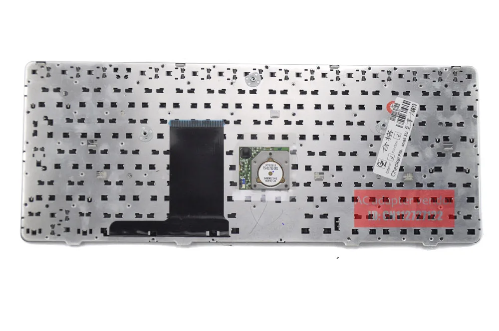 Новая замена для ноутбука HP EliteBook 2560 2560p 2570 2570p Клавиатура с черной рамкой UK -