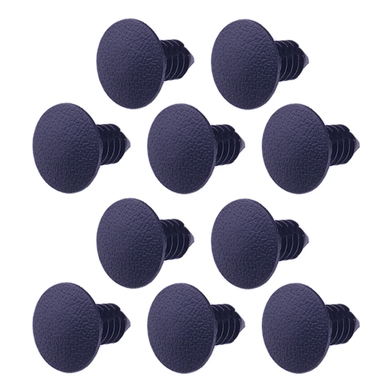 

100Pcs Bumper Door Side Skirt Trim Retainer Clip Fastener Black For Car Motorcycle Buse Truck 9mm Hole