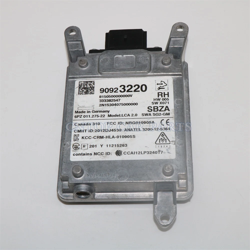 

90923220 42450157 Φ модуль радара для слепых зон для Buick Lacrosse GMC Yukon Cadillac ELR 90799565 23173664 23455665