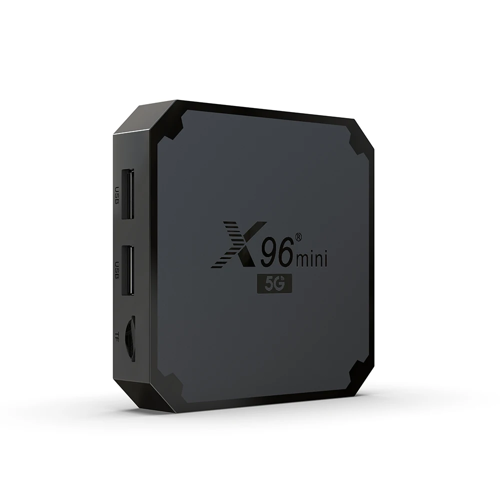 ТВ-приставка X96 mini Smart TV 2 4 ГГц Android 9 0 Amlogic S905W S905W4 |
