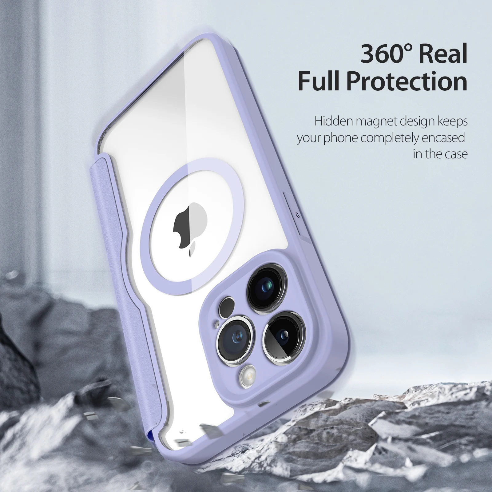 Dux Ducis для Magsafe сильный магнитный противоударный чехол с беспроводной зарядкой