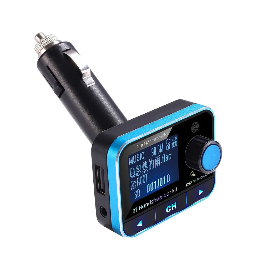 Беспроводной автомобильный FM-передатчик DOXINGYE с Bluetooth mp3-плеером ЖК-дисплеем