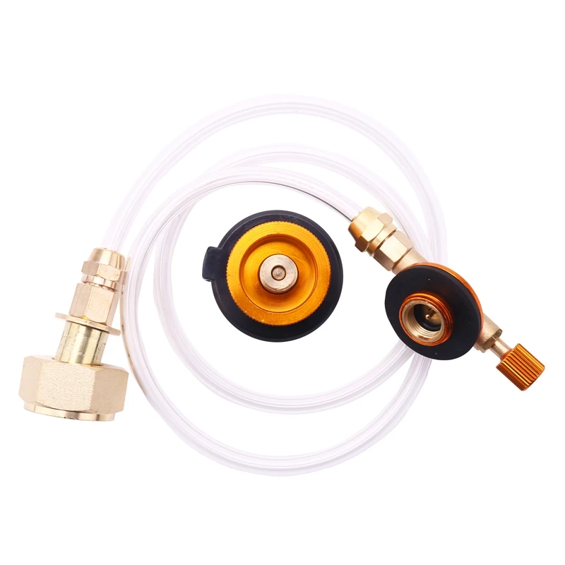 

Outdoor Gas Stove Camping Stove Propane Refill Adapter Burner LPG Flat Cylinder Tank Coupler Bottle Adapter Save