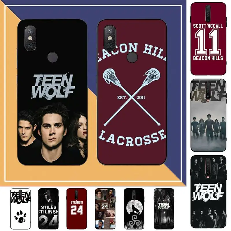 

Teen Wolf Phone Case for Redmi Note 8 7 9 4 6 pro max T X 5A 3 10 lite pro