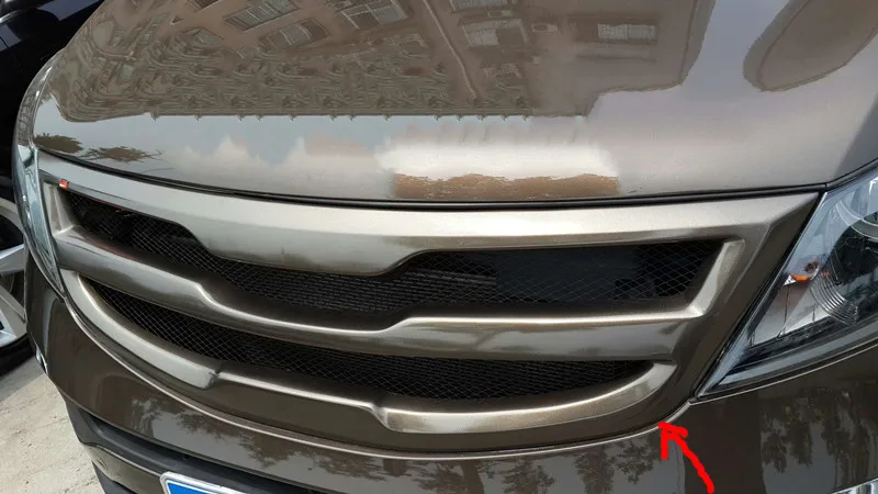 

Передняя решетка для автомобиля, решетка для Kia sportage 12-15, гоночные решетки, аксессуары для стайлинга