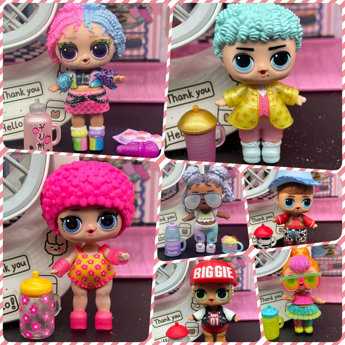 Коллекционная кукла LOL 8 см для девочек набор игрушек сделай сам включает в себя