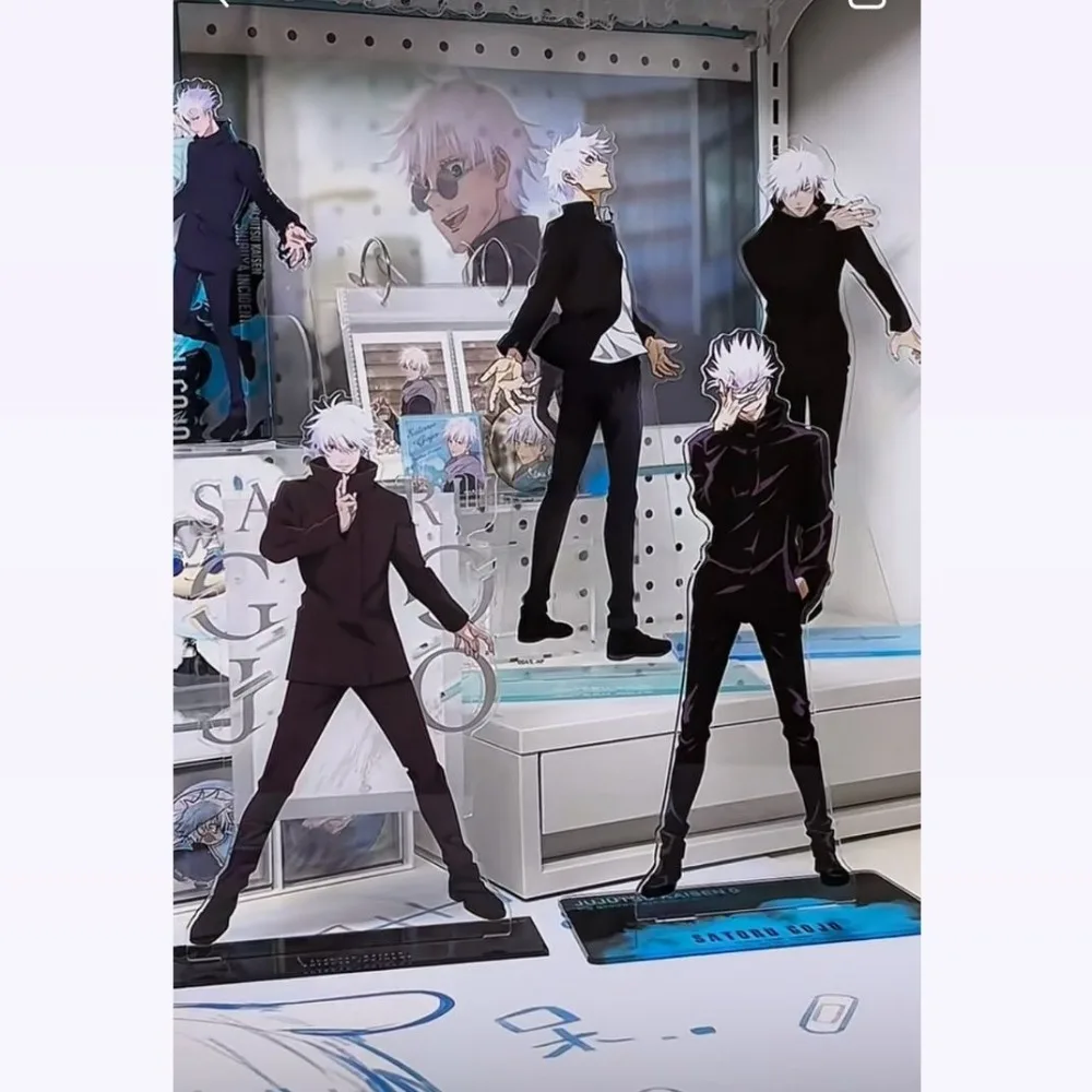 Satoru Gojo акриловая фигурка-подставка Jujutsu Kaisen аниме периферийные устройства