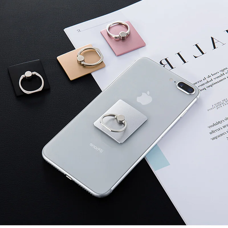 Finger Ring Mobile Phone Smartphone Stand Holder Cell Smart Square Accessories |