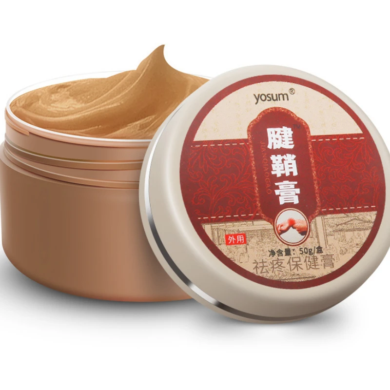 

50g/box Ai Cao Tendon Sheath Paste Wrist Tendon Paste Thumb Finger Hot Compress Heel Pain Cream