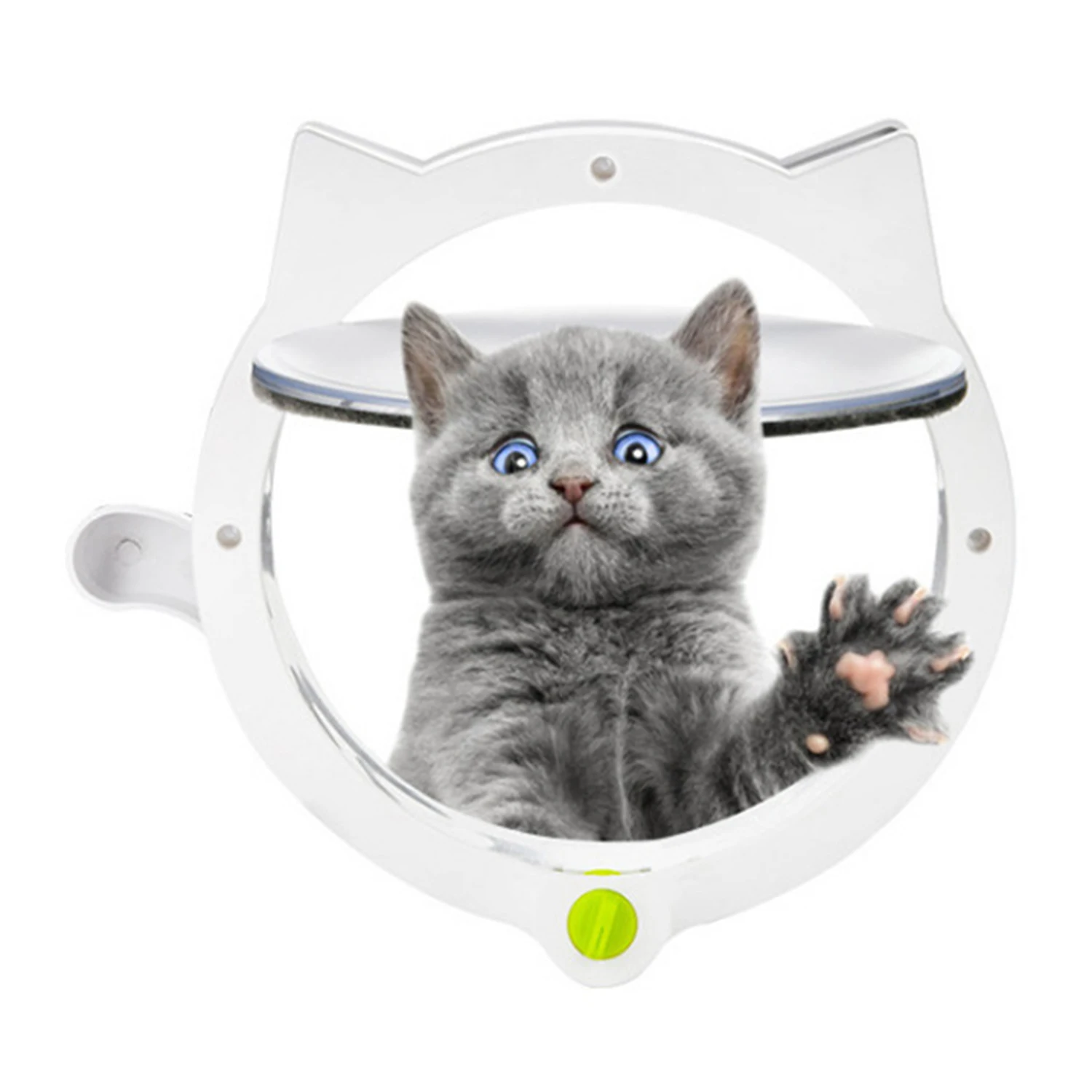 Продажа Формы для интерьера и улицы, круглые двери, доступ к двери домашних животных, кошек, собак, управляемая игрушка для домашних животных, 4 напра...