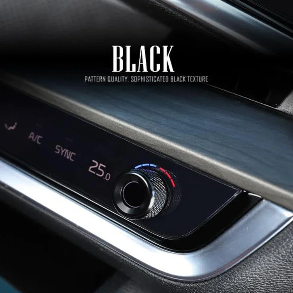 

2 шт., алюминиевая ручка регулировки центрального кондиционера переменного тока, кольцевая крышка, накладка, аксессуары для интерьера для Kia Sportage NQ5 2022-2024