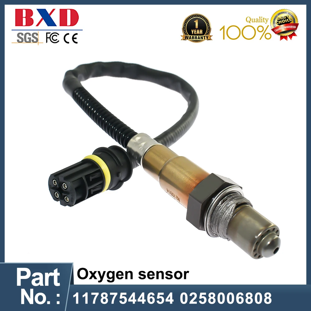 

Rear Oxygen Sensor 11787544654 0258006808 For BMW 323i 525i 525xi 530i 2006-2009 I6 2.5L 3.0L
