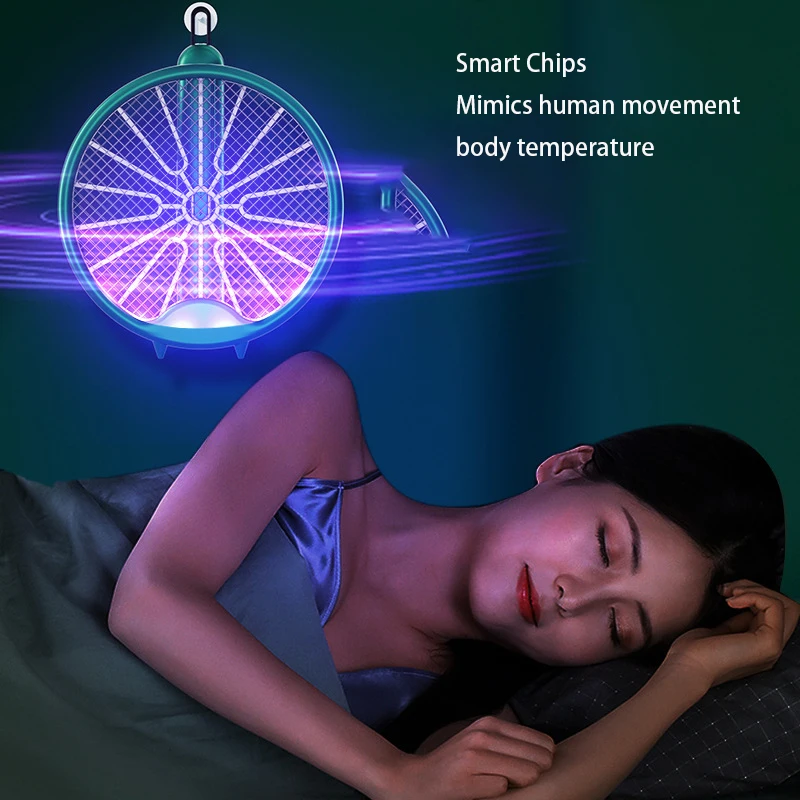 Электрическая ракетка от москитов перезаряжаемая домашняя мощная