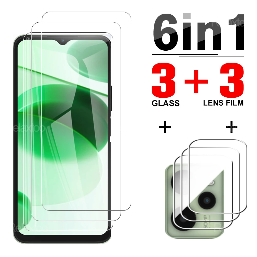

Защитная пленка 6 в 1 для Oppo Realme C35 C31 C30 C25 C21 C20 C15 C12 C11 2021
