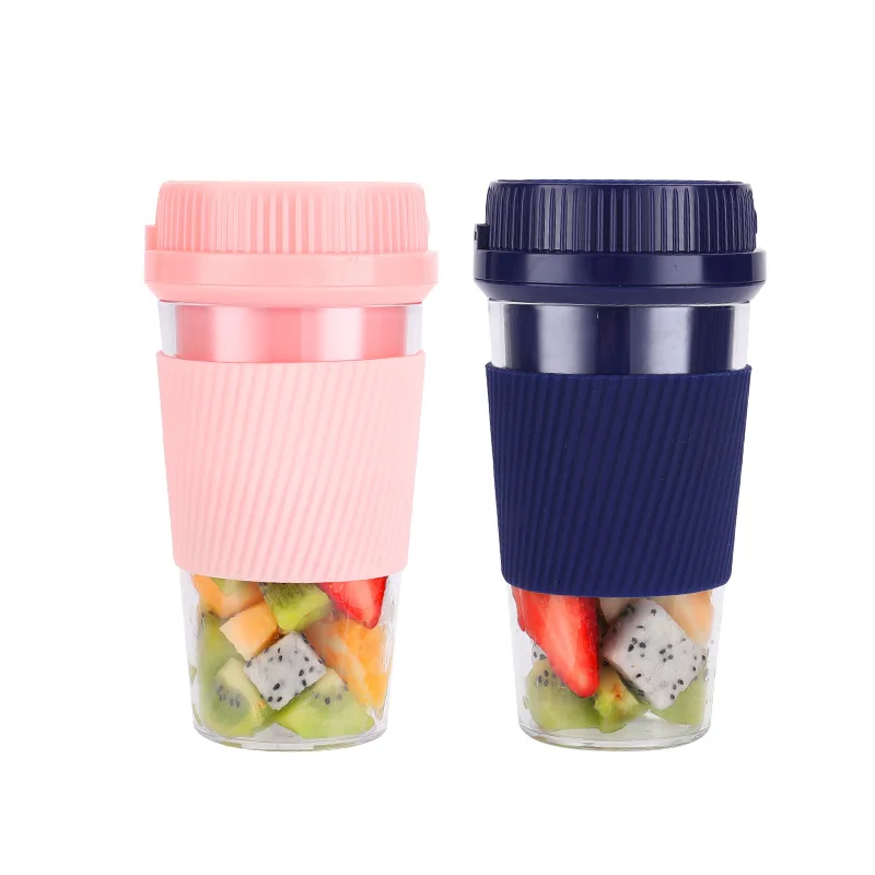 

USB Electric Juicer Cup, Fruit Juice mixer,Mini Portable Rechargeable /Juicing Mixing Crush Ice Blender Mixer,350ml Water Bottle