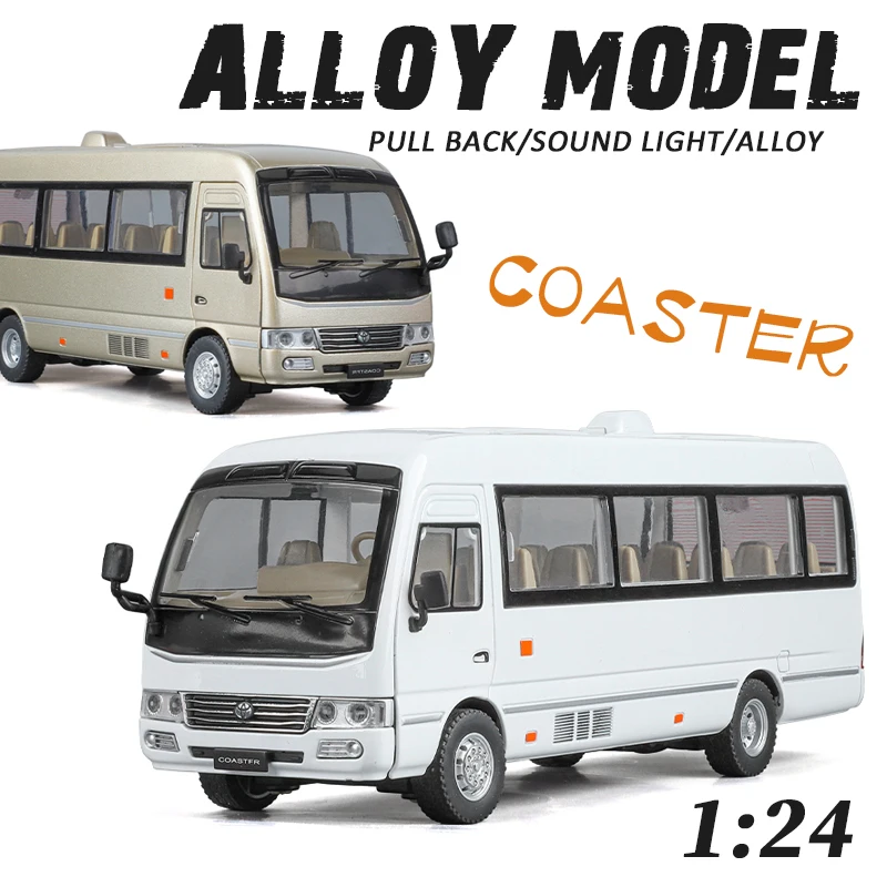 1/24 классический автомобиль-подставка автобус литая под давлением модель