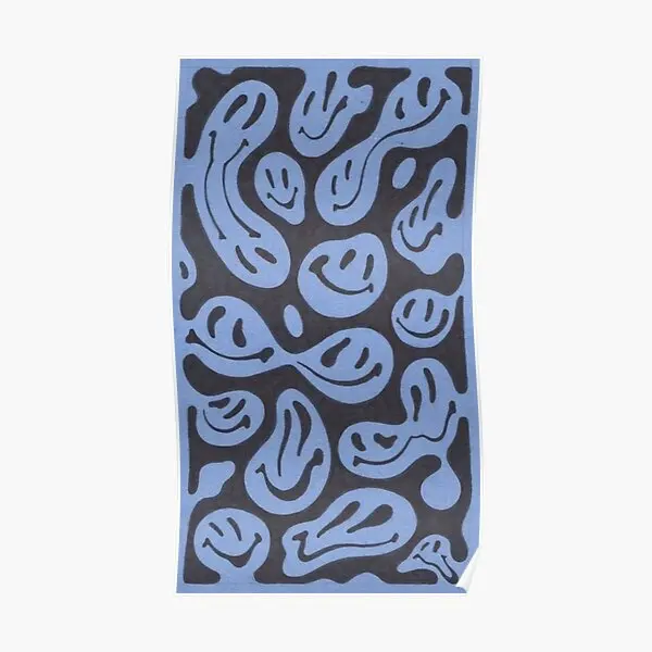 

Картина со смайликом, постер, картина, искусство, винтажная забавная домашняя Современная Наклейка на стену, Декор, печать без рамки