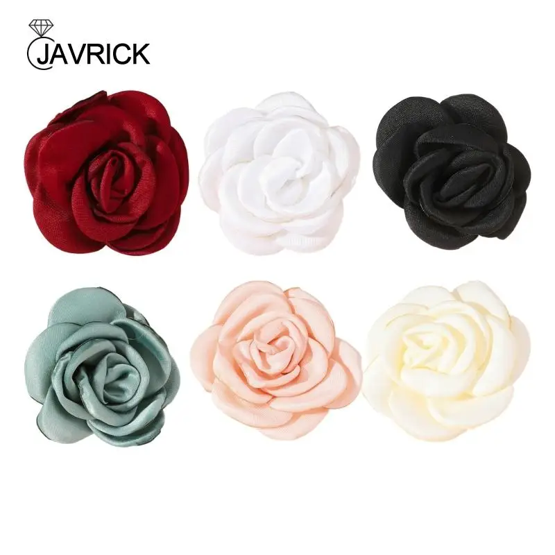 Купить Брошь В Виде Цветка Из Ткани