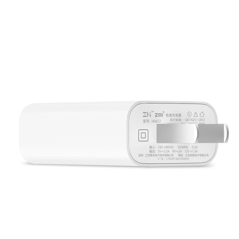 ZMI оригинальный QC 3 0 Быстрая зарядка USB адаптер питания для путешествий настенное