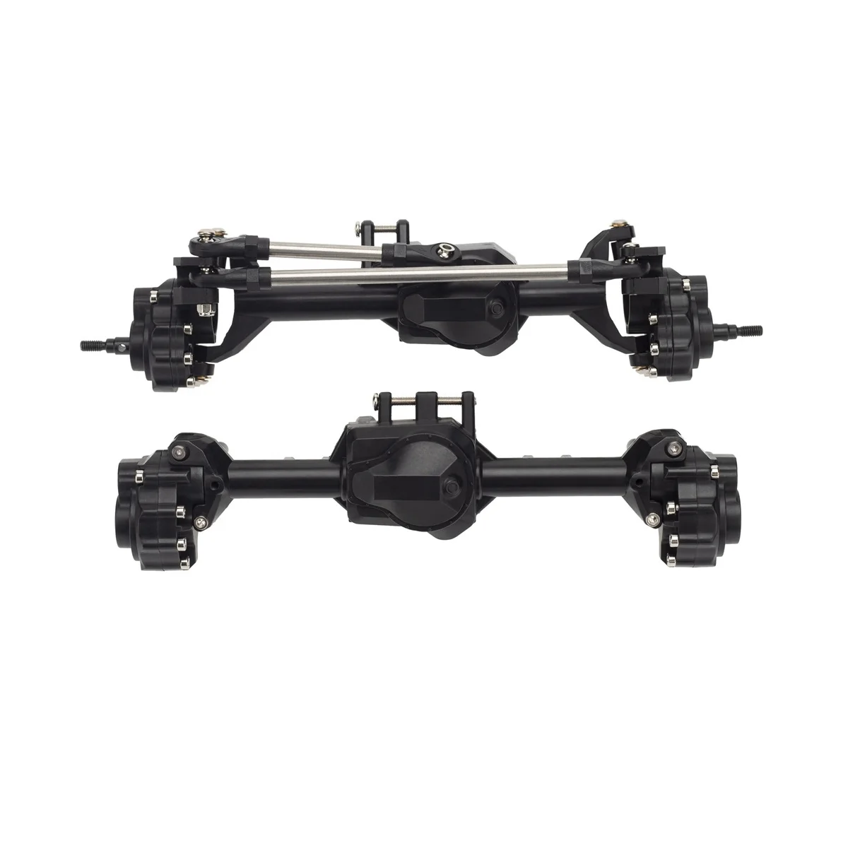 

Metal Integrated Front and Rear Portal Axle Housing Set for Traxxas TRX4 TRX-4 1/10 RC Crawler Car Upgrade Parts
