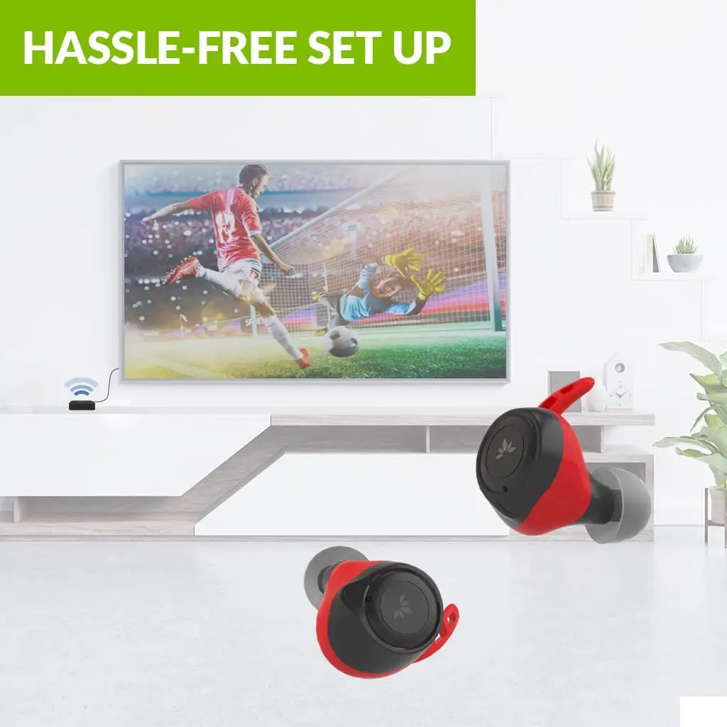 Беспроводные наушники-вкладыши для прослушивания ТВ Bluetooth 5 2 |