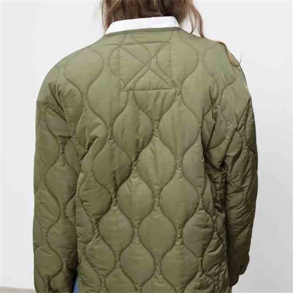 BM ur HM Za autumn and winter new jacket cotton coat double-sided cotton coat