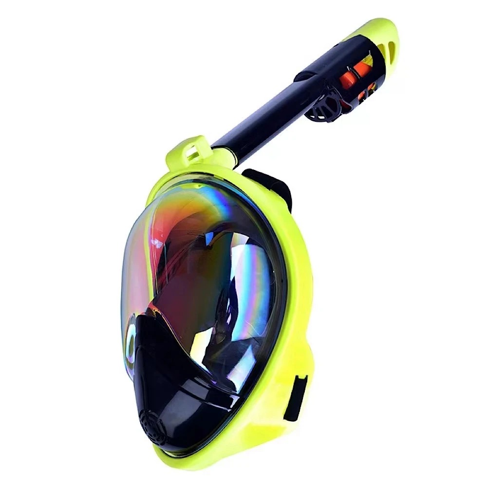 

UV Anti Fog Diving Full Face Mask Plating Underwater Glasses Wide Scuba Snorkeling Adults Scuba Spearfishing DIve Equipment