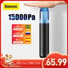 Портативный Ручной пылесос Baseus 135 Вт 15000 ПА Мощное всасывание автомобильный удобный пылесос робот умный дом для автомобиля и дома