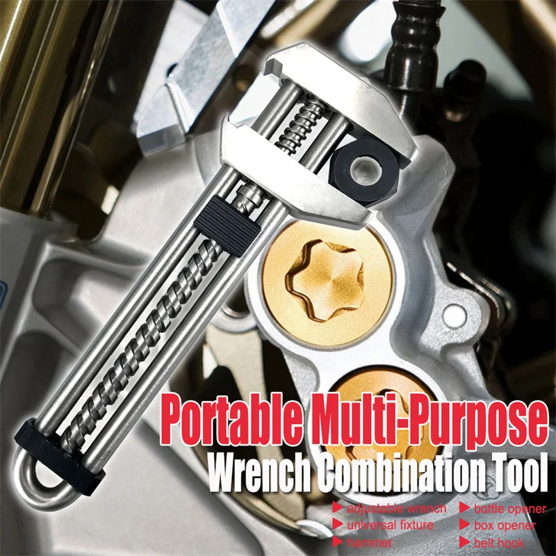 

Многофункциональный регулируемый гаечный ключ портативный ручной инструмент из нержавеющей стали универсальный гаечный ключ металлический инструмент Прямая поставка