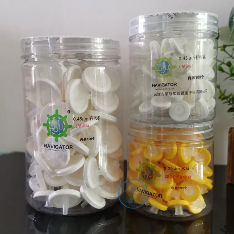 Одноразовый игольчатый фильтр 100 шт./лот Lab 13 мм 25 Aquo-system/Organic-system/PTFE 0 22/0.45um
