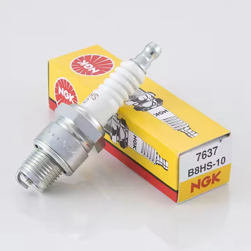 4/6 шт. NGK мотоциклетная свеча зажигания 7637 B8HS-10 B8HS10 для YAMAHA AEROX ZEST DT RD SUZUKI SACHS MZ KYMCO KTM