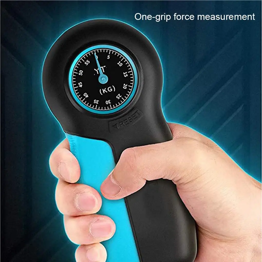 

Grip Strength Trainer Force Meter Strengthener Dynamometer Evaluation Wrist Arm Pointer Finger Gym Device Gauge