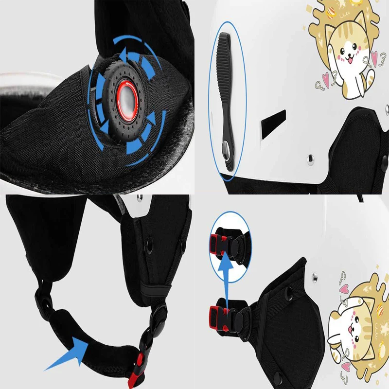 Профессиональные лыжные шлемы высокого качества для женщин и мужчин защитный