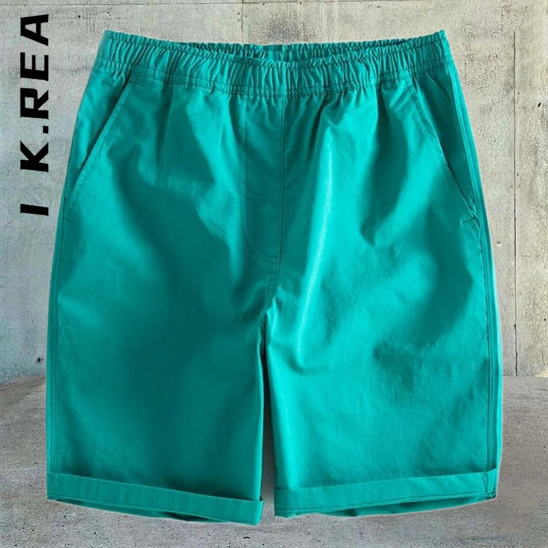 

I K.Rea Pants Shorts New Wide Leg Female Comfy Loose Cotton Casual Shorts Sweatpants High Waist Korean Female Shorts Female