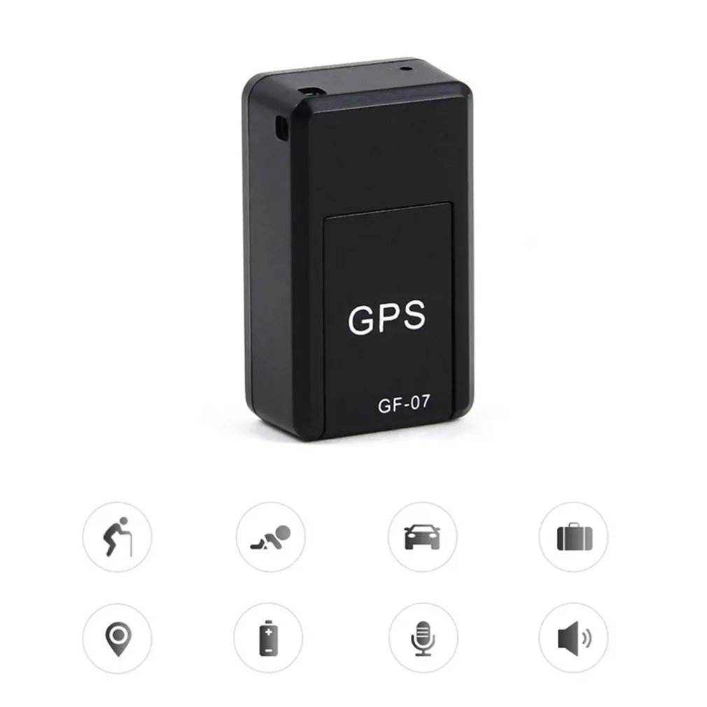 

GF07 Mini Enhanced Magnetic Positioner Car GPS locator Anti-lost record tracking device Magnet adsorption function