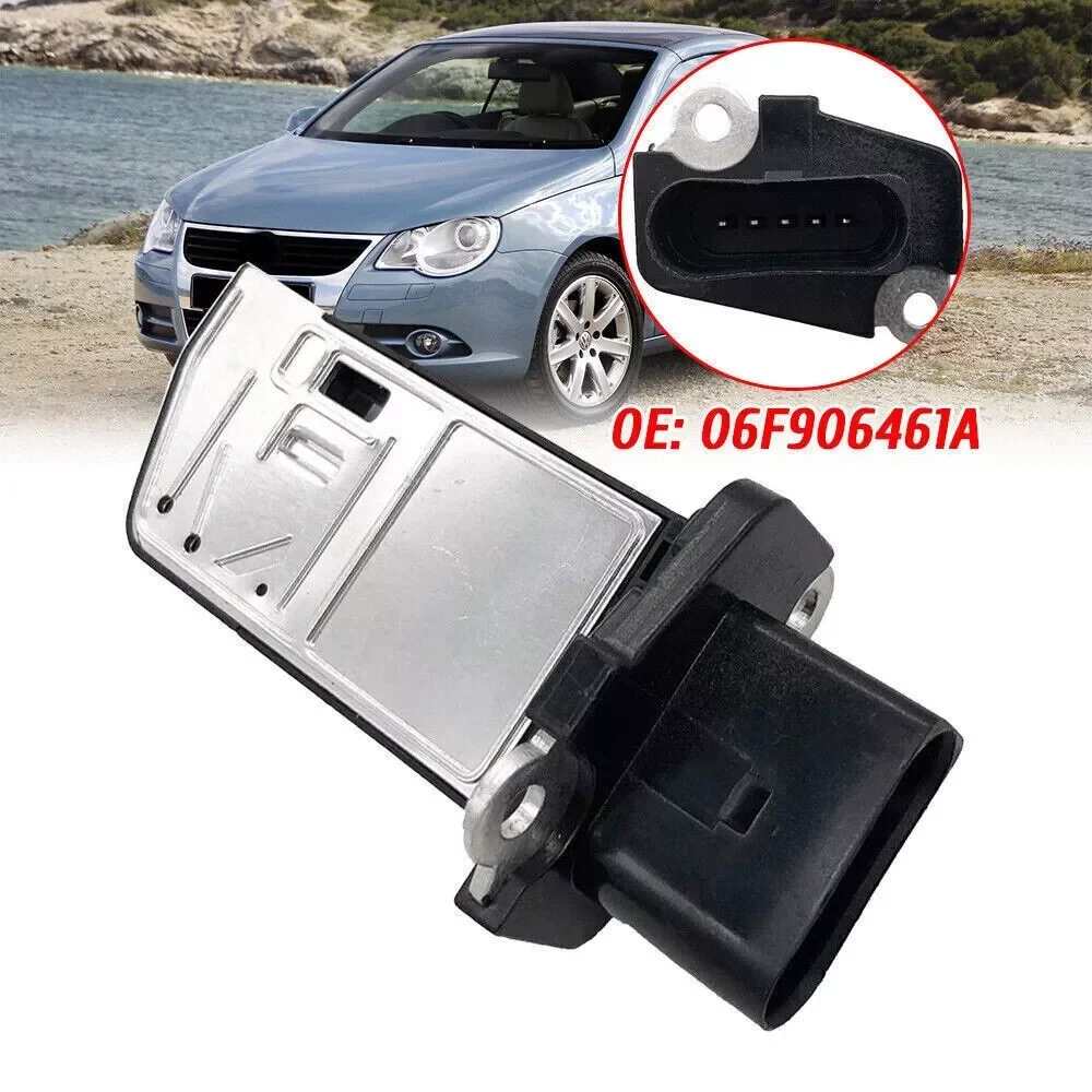

5 контактов 06F 906461 Датчик массового расхода воздуха для Audi A3 8P A4 TT VW EOS Golf Mk5 GTI Passat B6 2,0