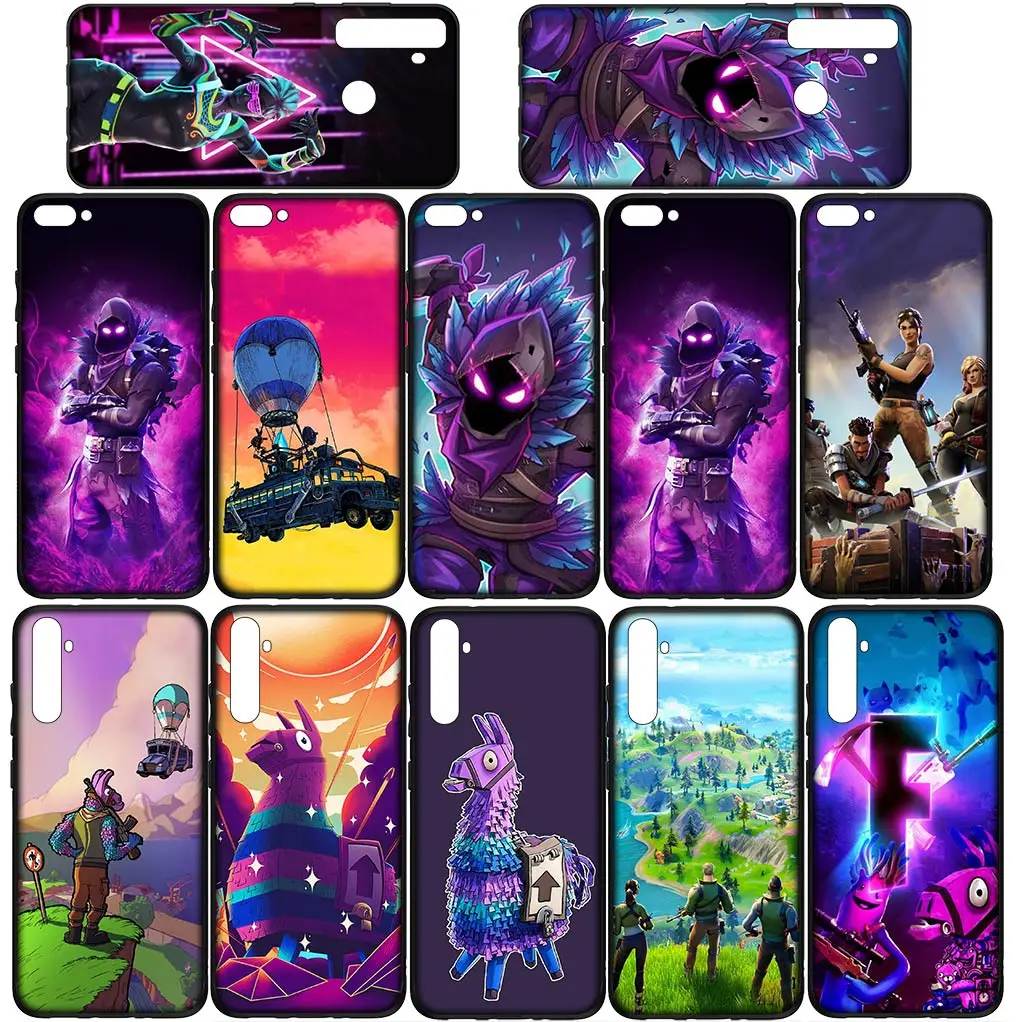 Фото Wallpaper F-Fortnites-Lovely Silicone Coque Phone Cover for Xiaomi Redmi Note 9 8 11 Pro 4G 5G 9S 11S 9A 9C NFC 9T 8A Soft Case №4