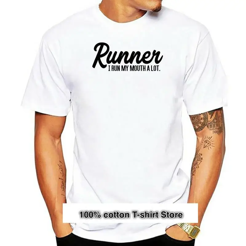 

Рубашки унисекс Runner I My Mouth много tumblr, рубашки 90 для женщин, camiseta для женщин, Camiseta cómoda para chica