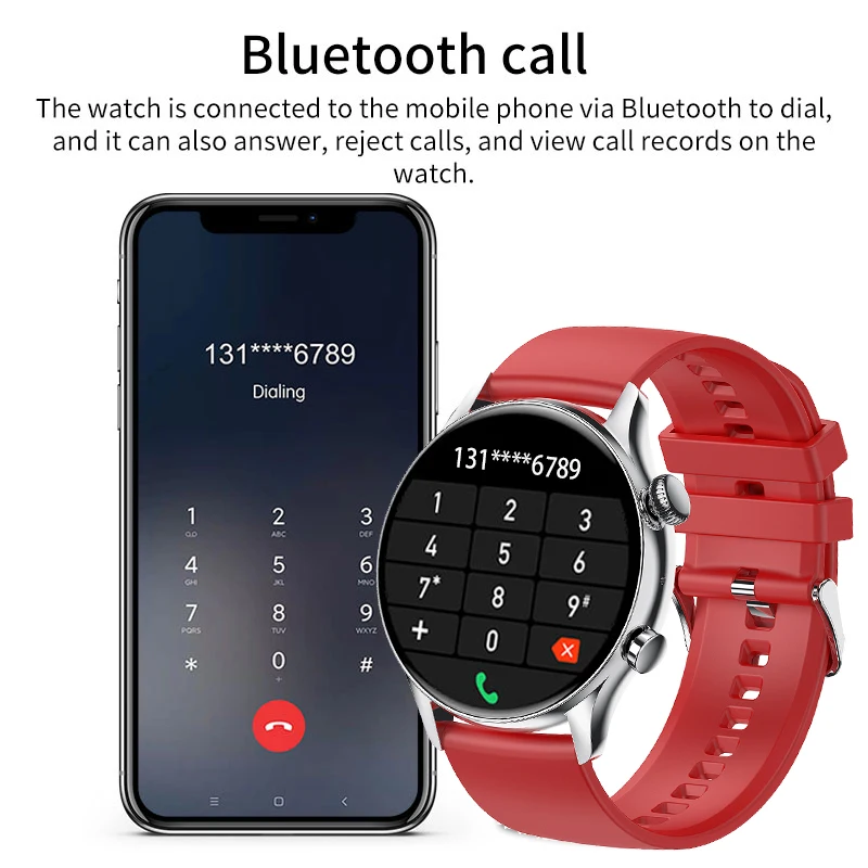 2022 LIGE Смарт-часы для мужчин AMOLED экран всегда отображает время Bluetooth вызова