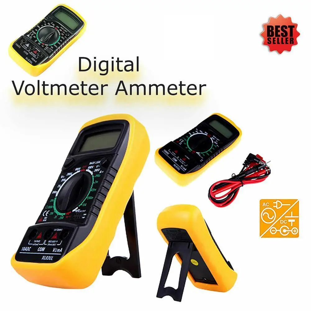 

Портативный цифровой мультиметр XL830L с ЖК-дисплеем и подсветкой