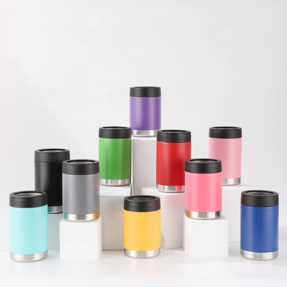 Аксессуары для бара изолированные охладители пива из нержавеющей стали вакуум 12