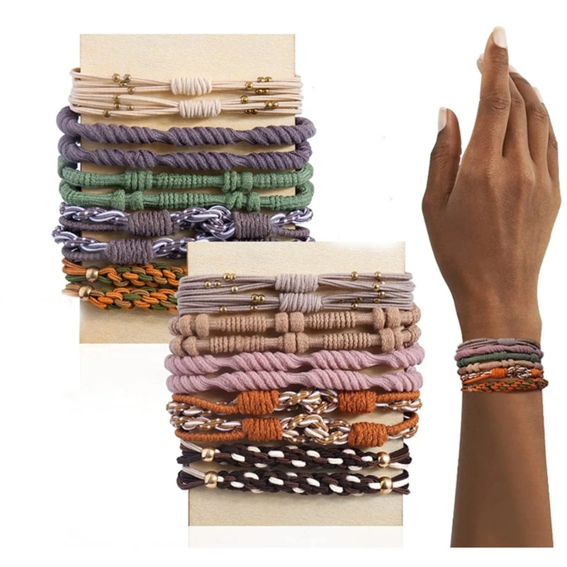 

Y166 BohoBracelet Hair Tie BohoHair Tie Bracelet Ponytail Holder Bracelet Scrunchie