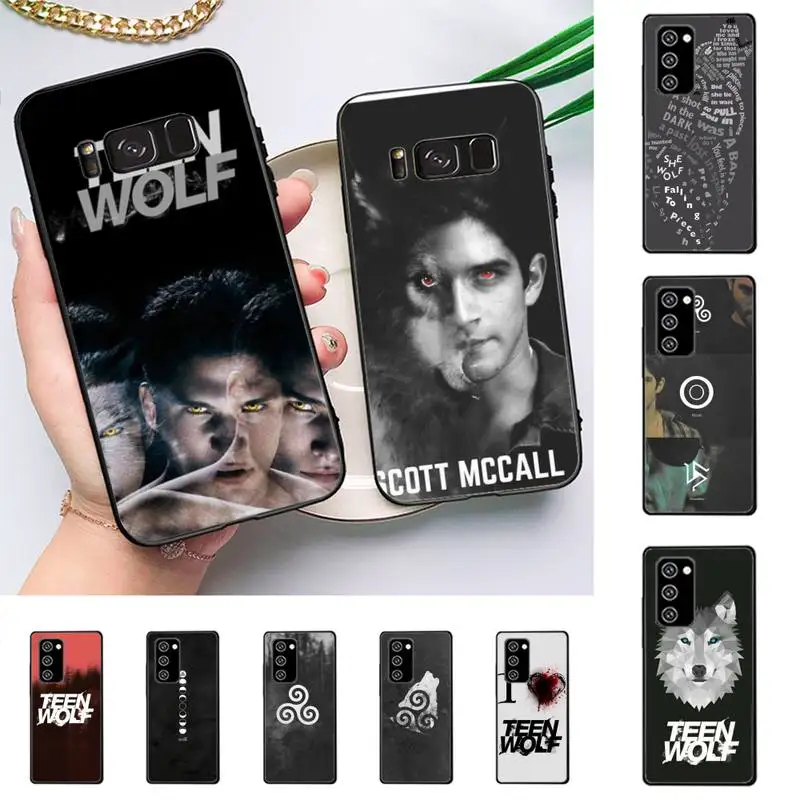 

Teen Wolf Phone Case For Samsung Galaxy Note 10Pro 20ultra cover for note 20 note10lite M30S